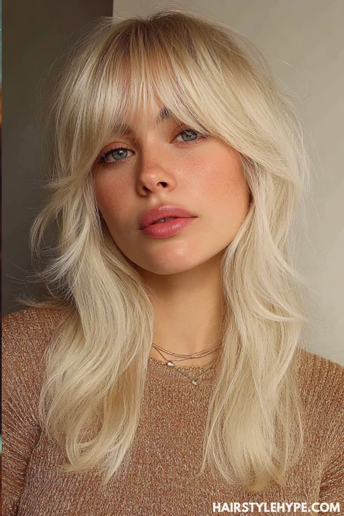 Soft Shag with Wispy Curtain Bangs