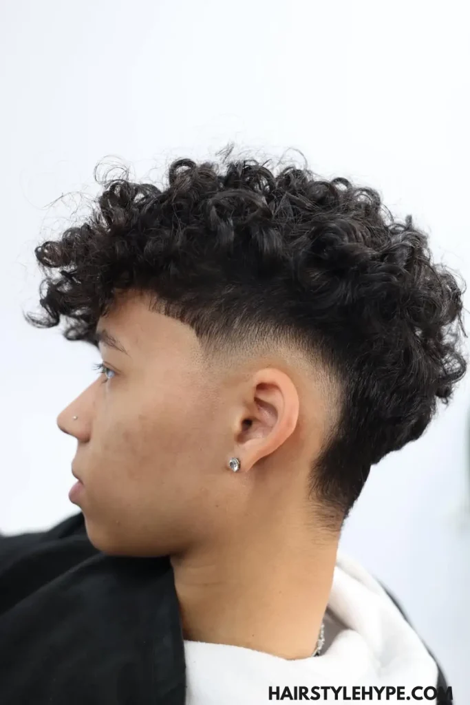 Curly Undercut