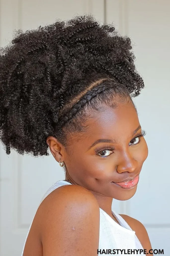 Pineapple Updo