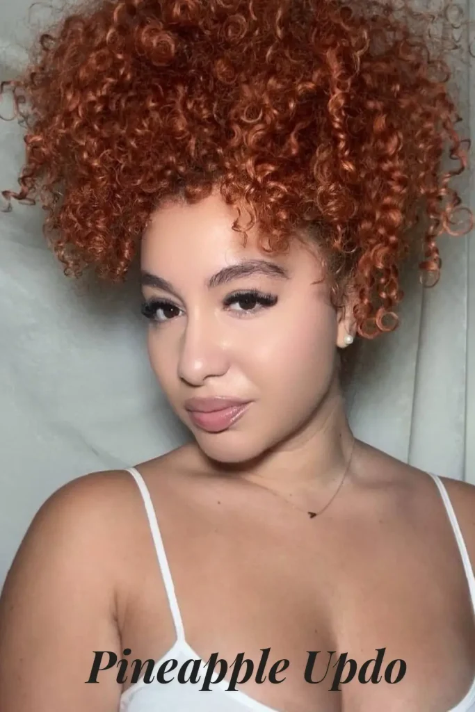 Pineapple Updo