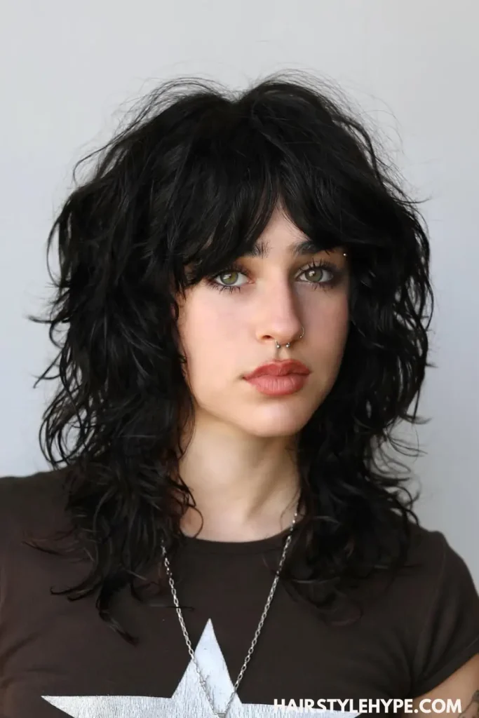 Short Curly Shag