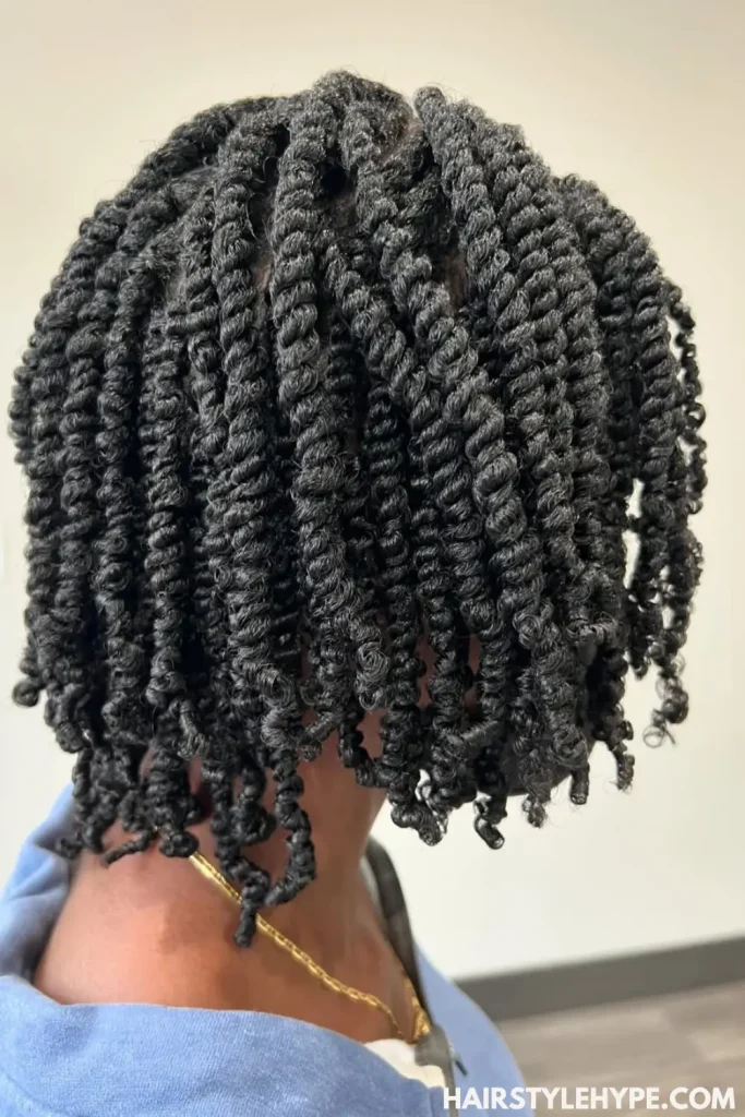 Twist Out Curls
