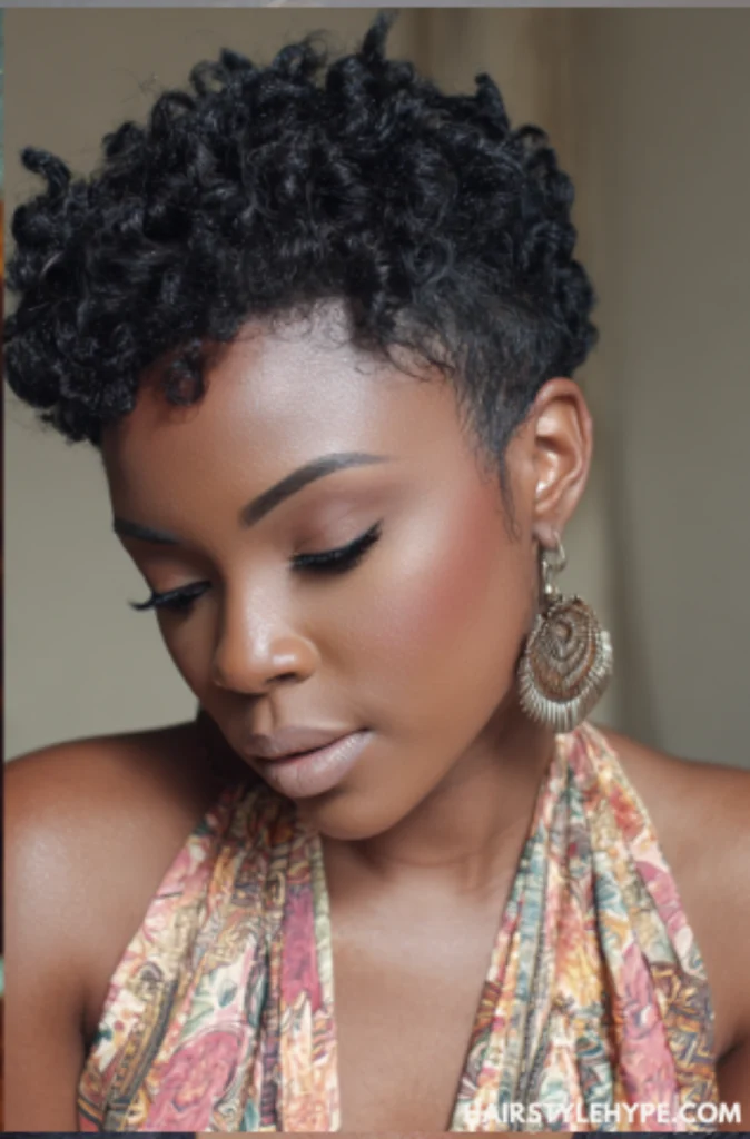 Afro-Inspired Pixie