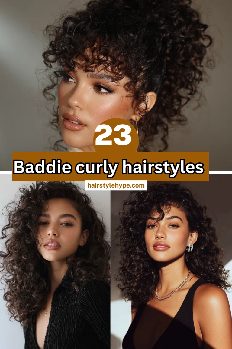 Baddie curly hairstyles