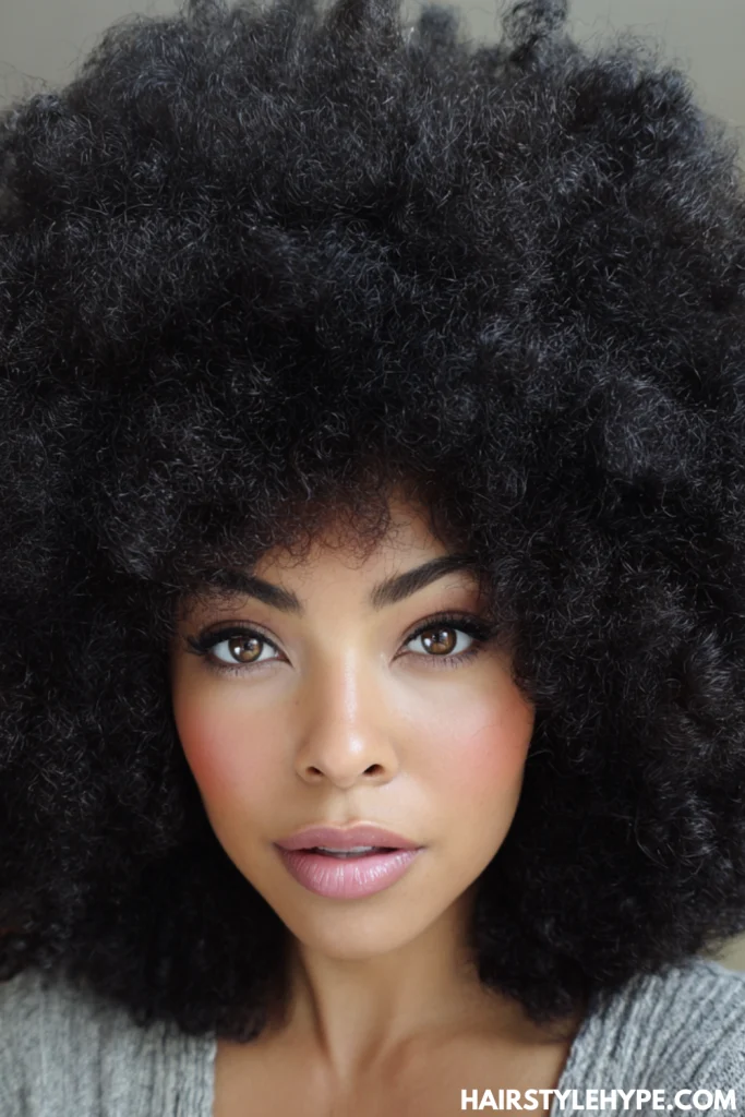 Big Voluminous Afro