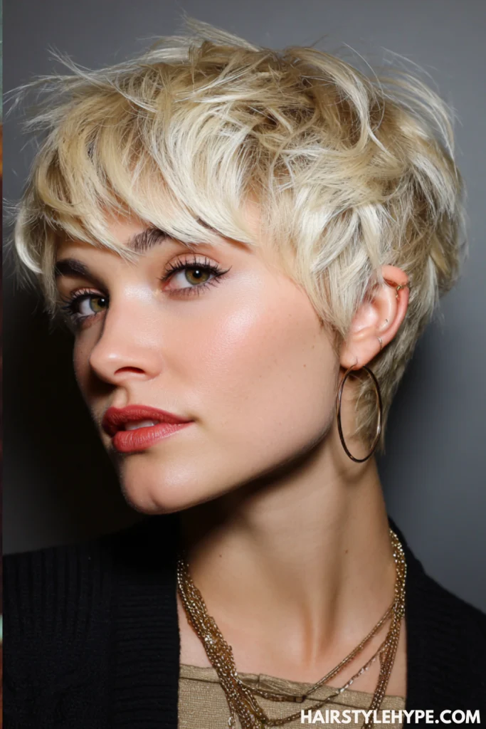 Blonde Tinted Pixie