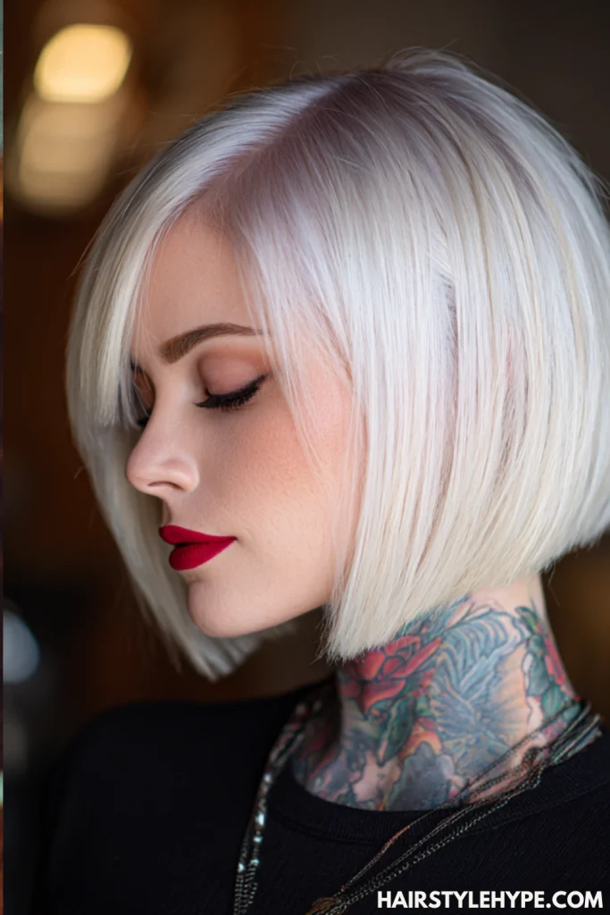 Blunt Kitty Cut Ends