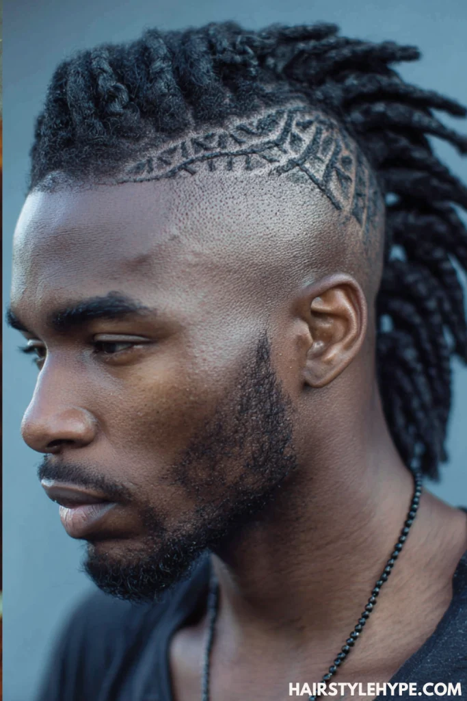 Box Braids Mohawk