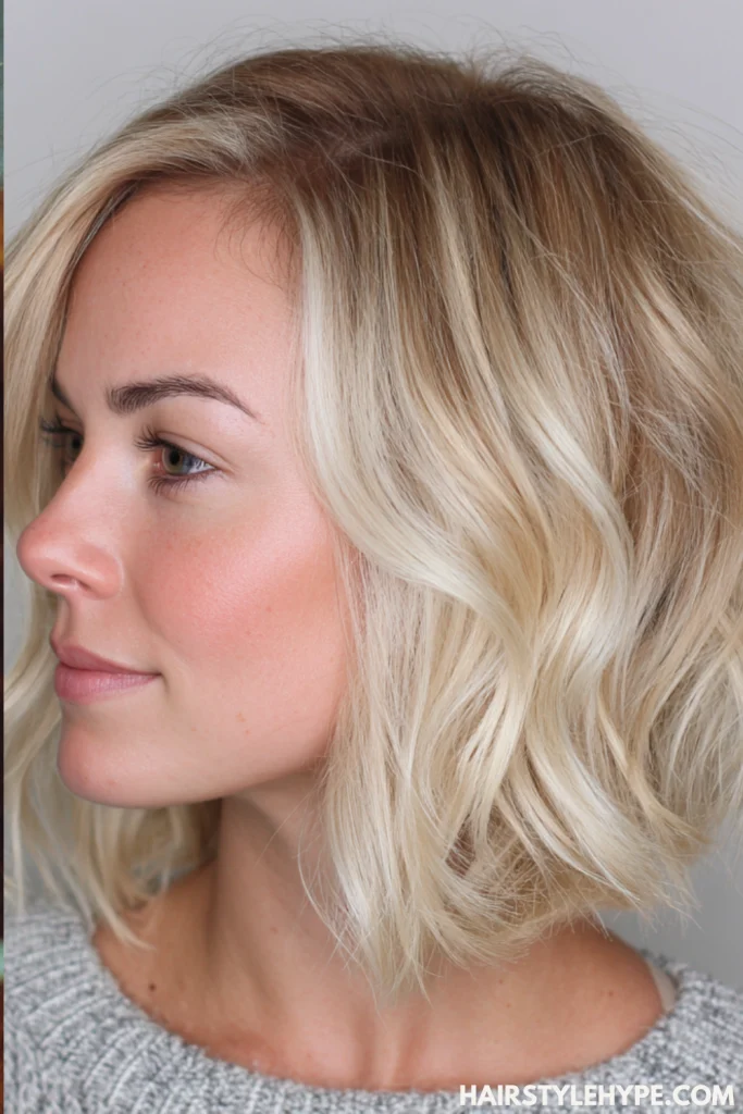 Butter Blonde Bob