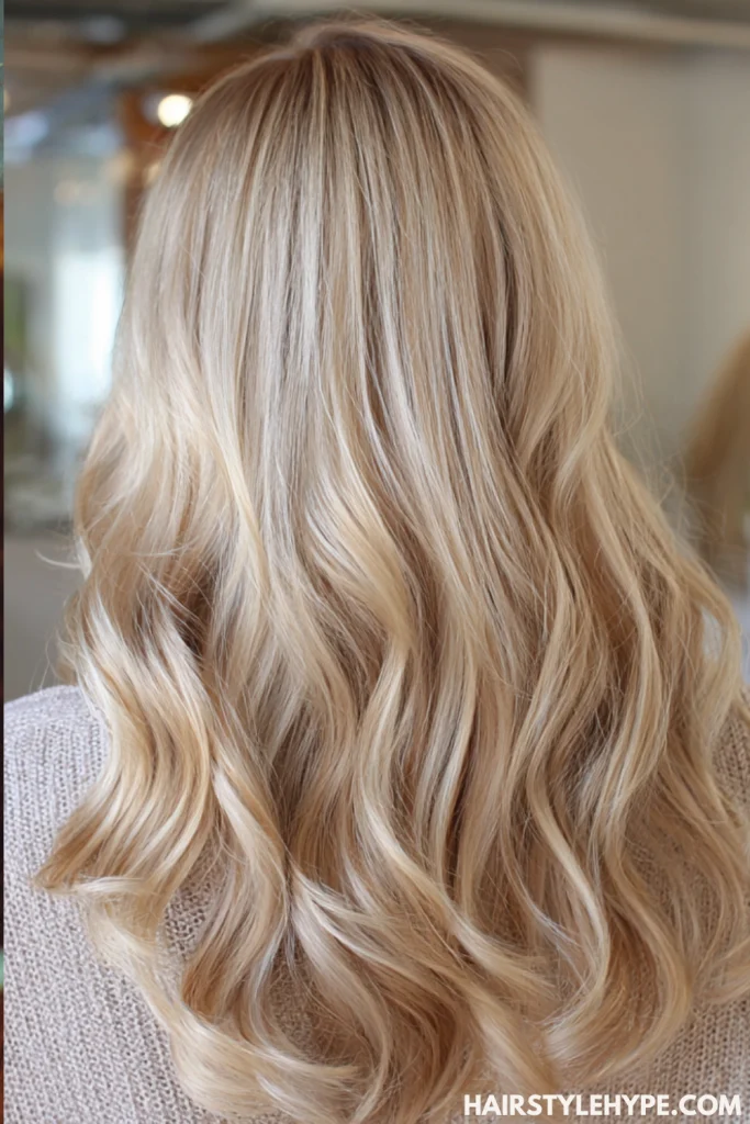 Butter Blonde Foil Highlights