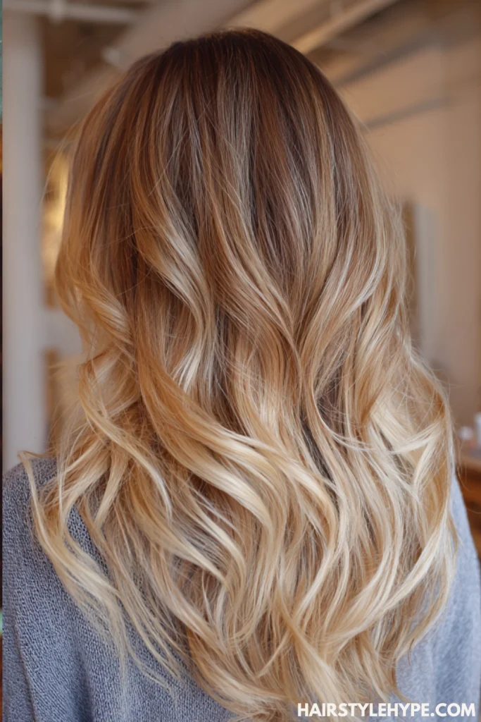 Butter Blonde Ombré Highlights