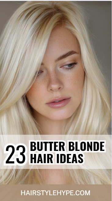 Butter blonde hair ideas