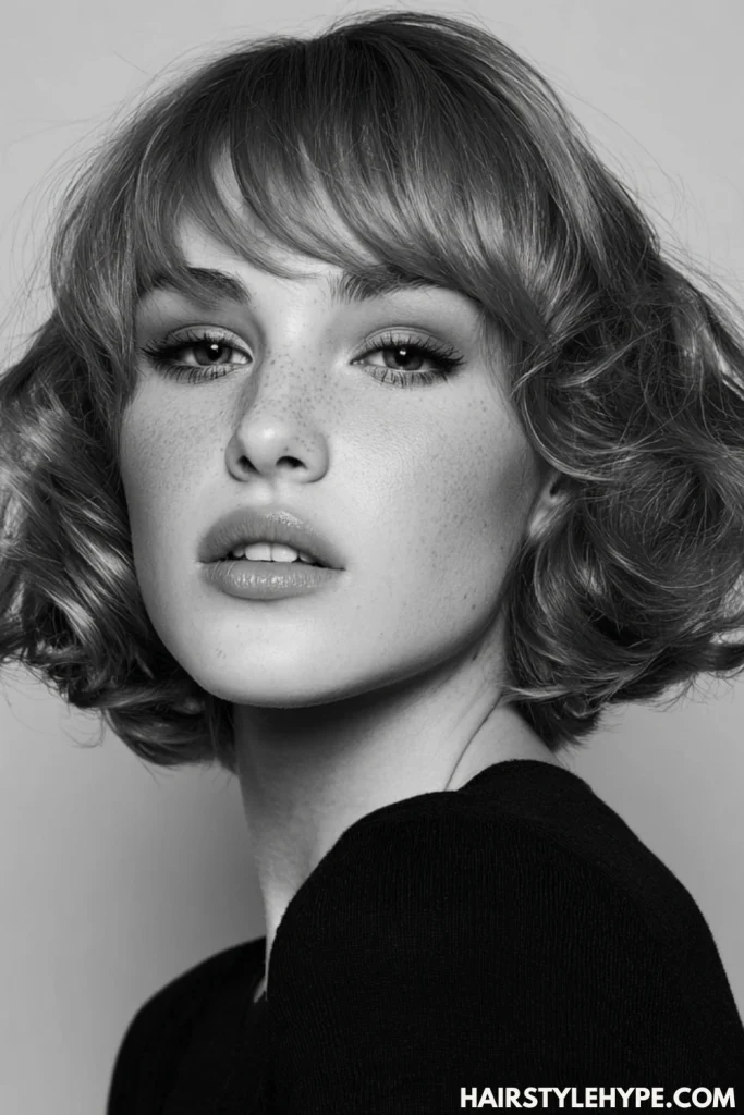Classic Curly Bob