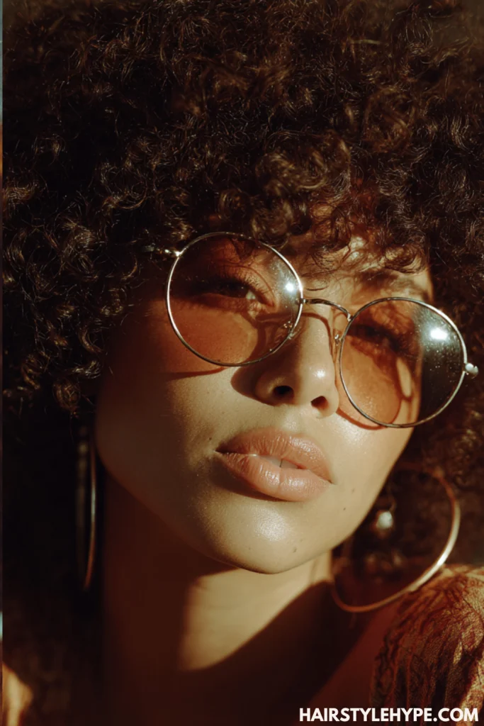 Curly Afro