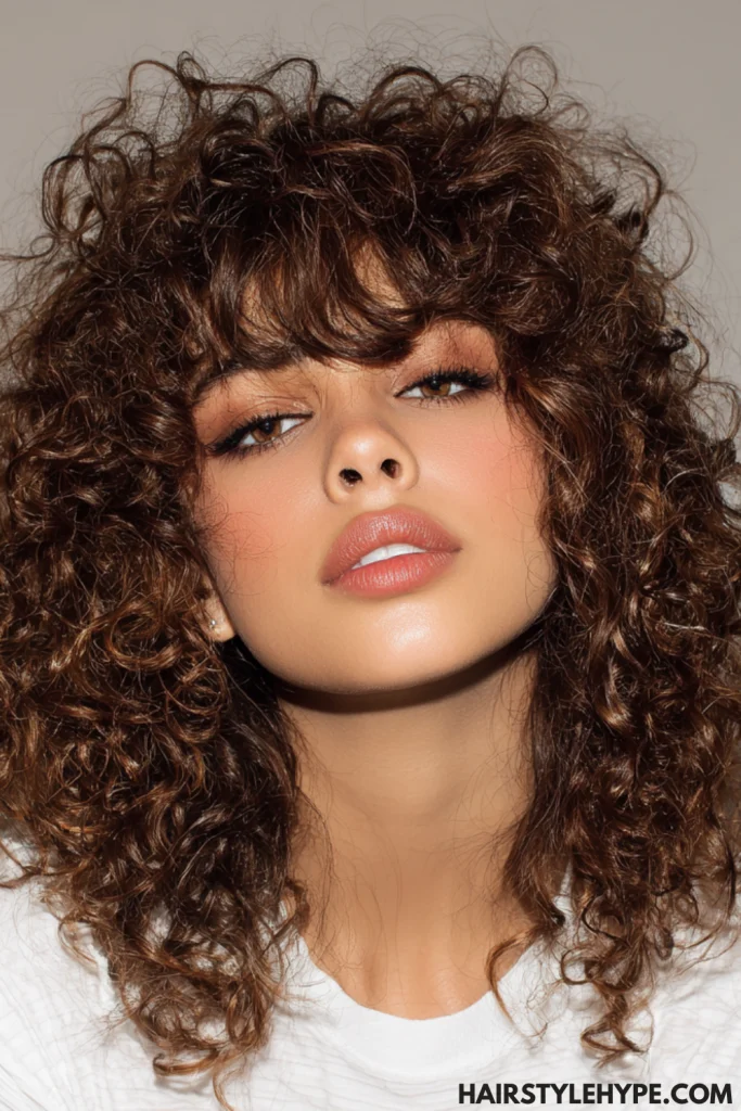 Curly Bangs