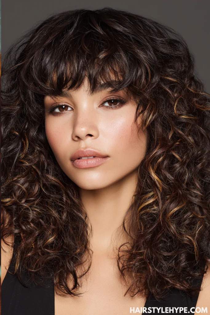 Curly Bangs