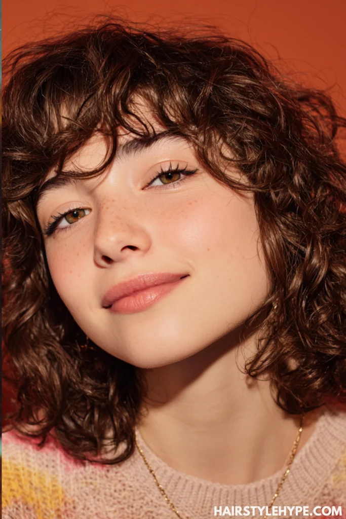 Curly Bangs