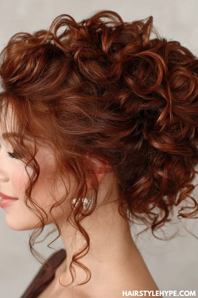 Curly Updo