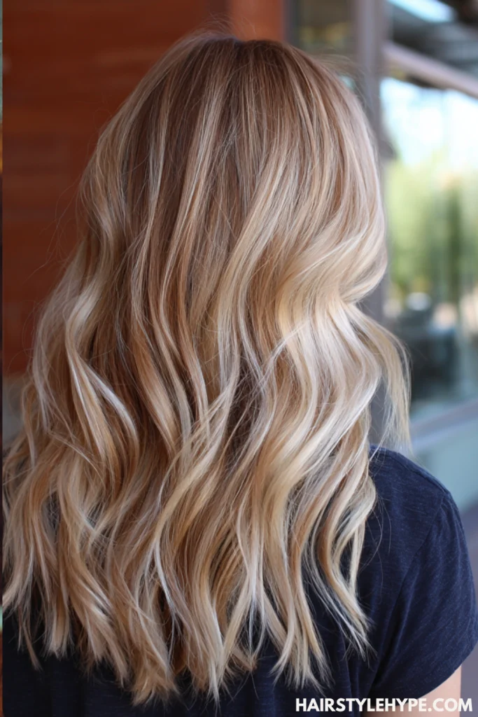 Dimensional Blonde Balayage