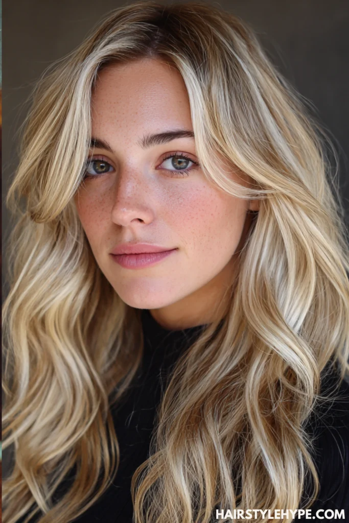 Face-Framing Butter Blonde Highlights