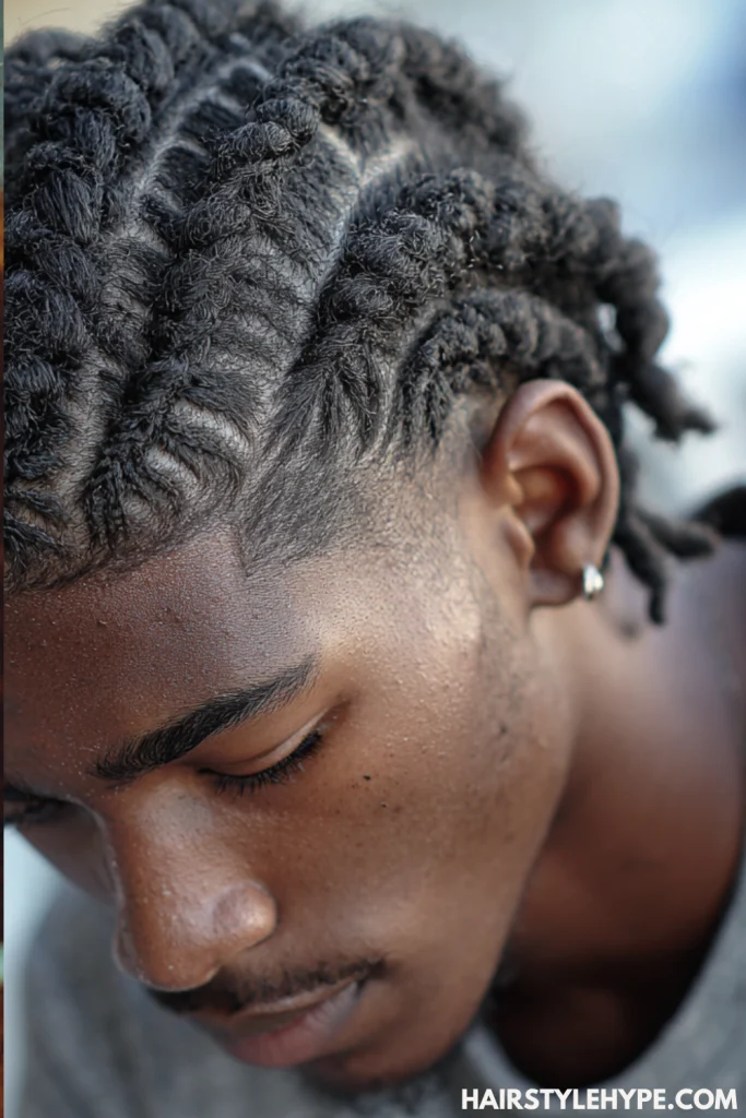 Fade with Braids
