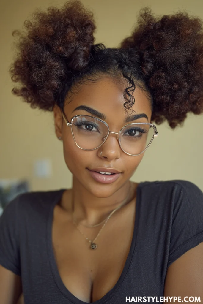 High Double Puffs