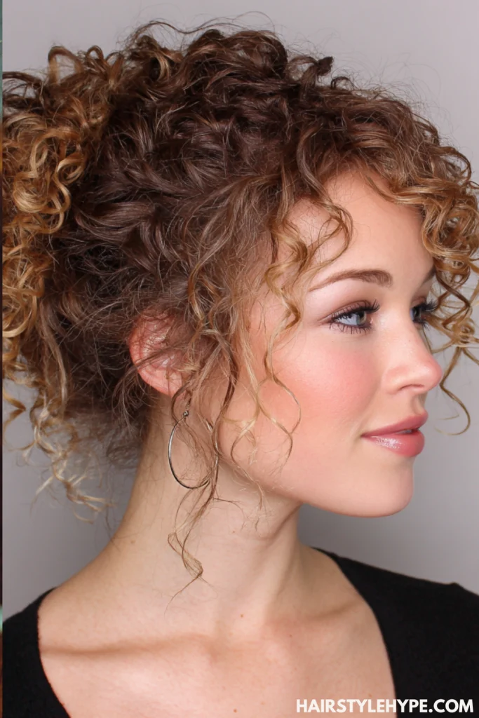Kitty Cut for Curly Hair