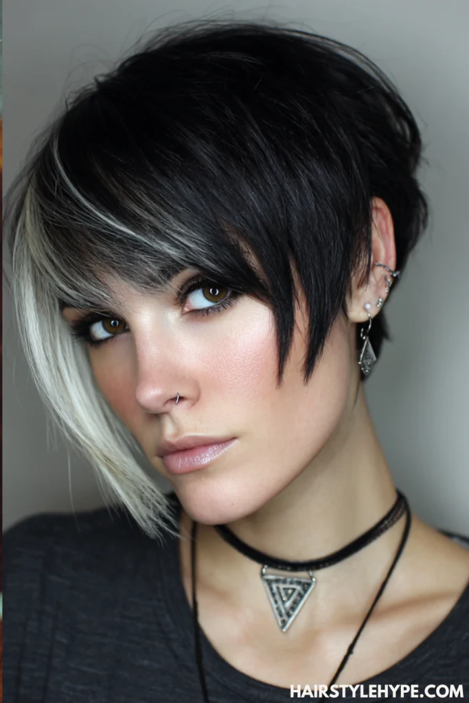 Kitty Cut with Angled Ends