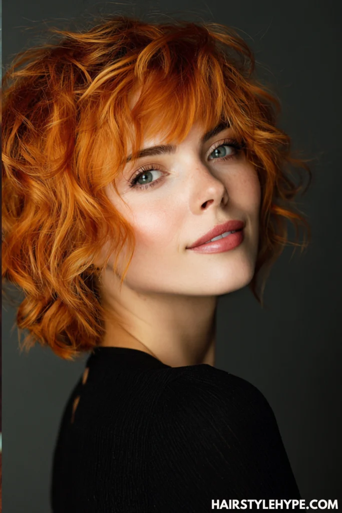 Kitty Cut with Soft Layers and Shine Spray