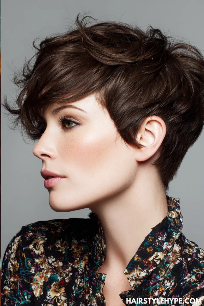 Kitty Cut with Volume Crown