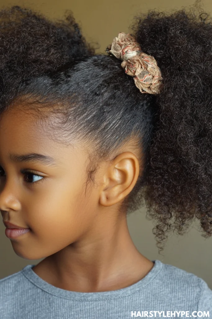 Mini Puff Ponytails