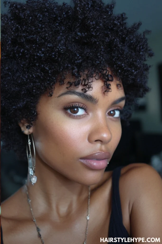 Natural TWA (Teeny Weeny Afro) Bob