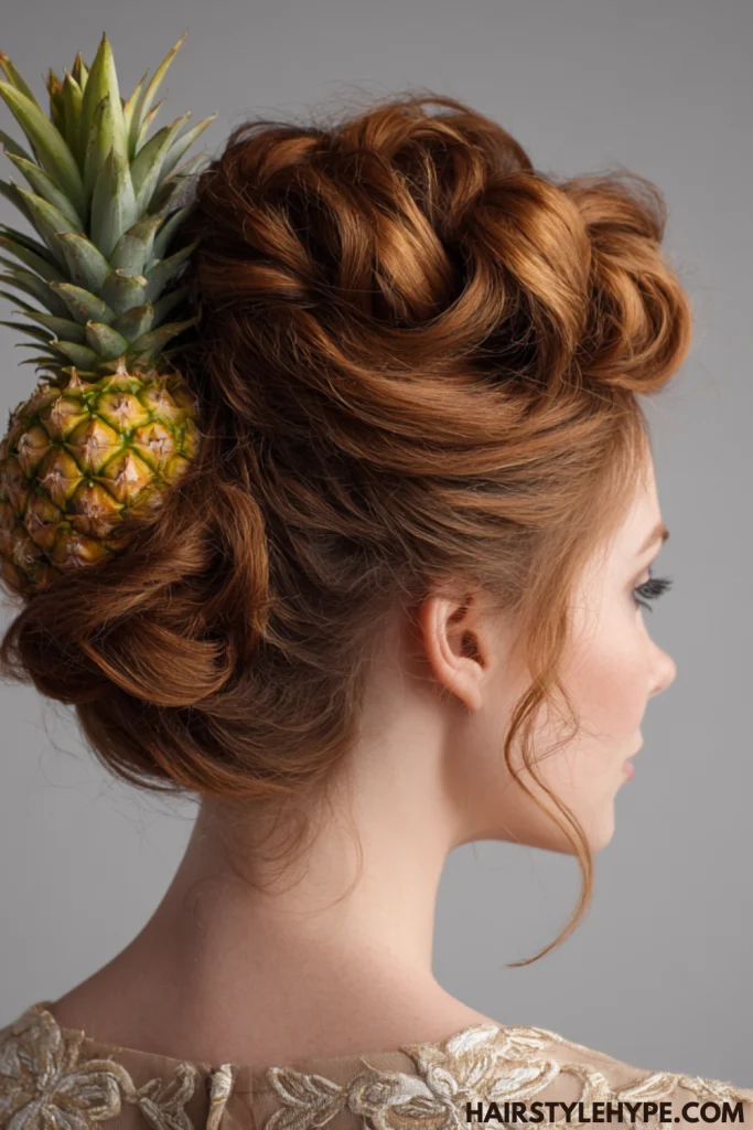 Pineapple Updo
