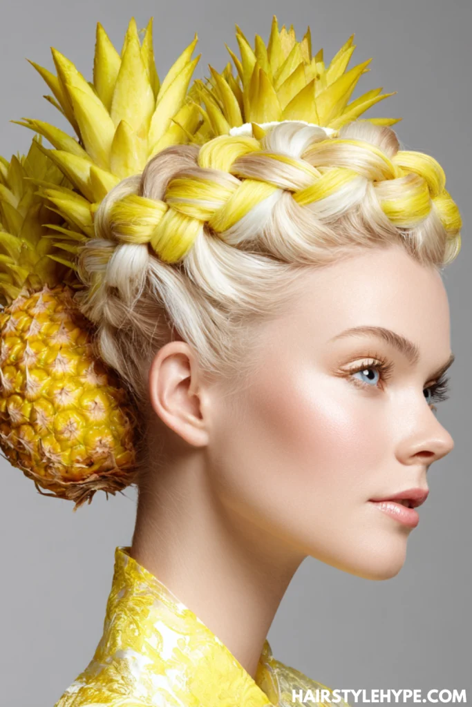 Pineapple Updo