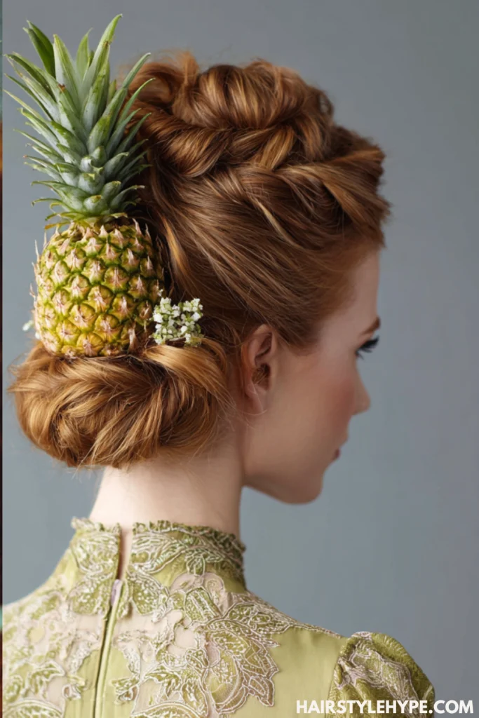 Pineapple Updo