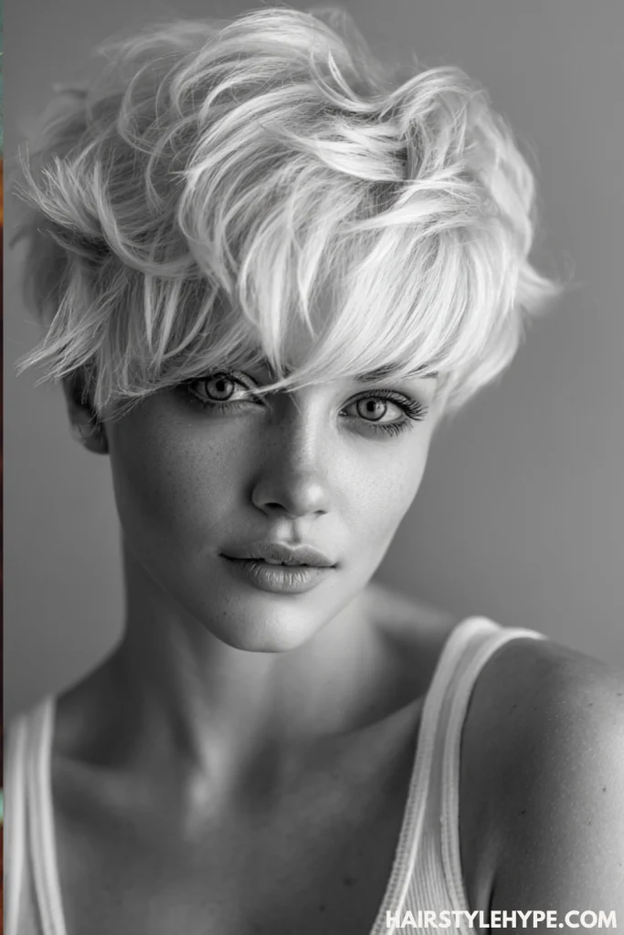 Pixie with Voluminous Crown