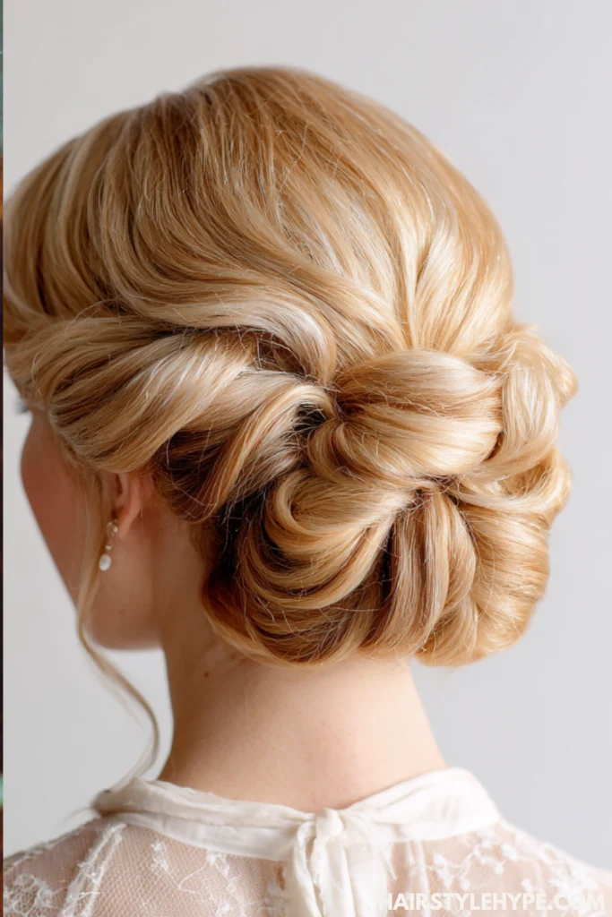 Rolled and Pinned Updo