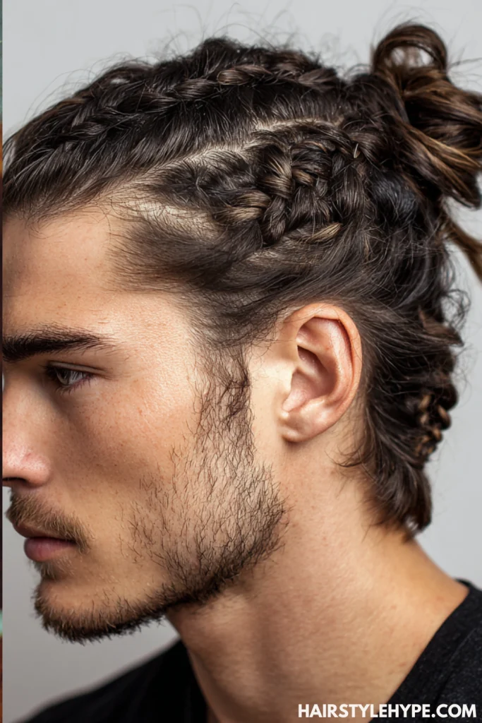 Short Braided Bun