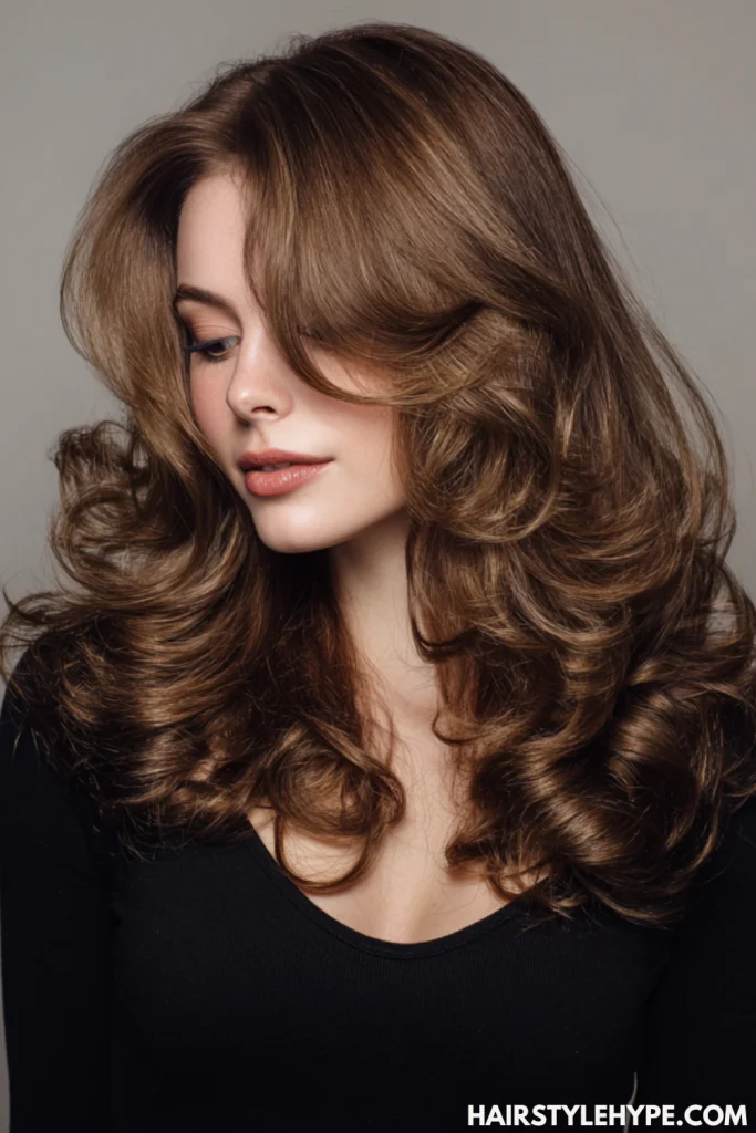 Side Part with Volume