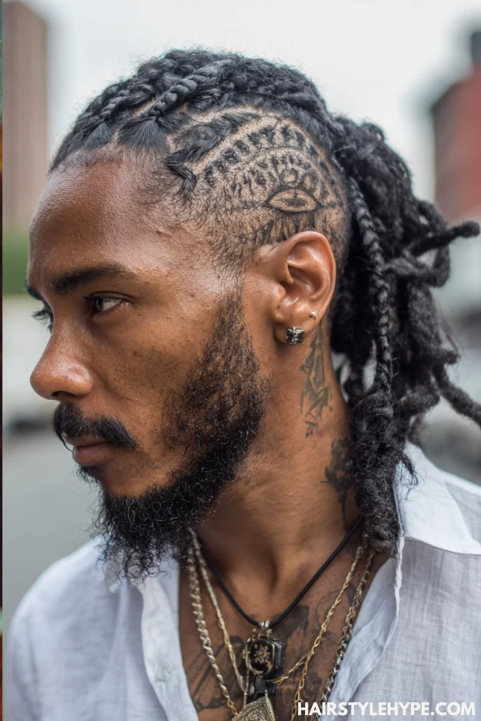 Triangle-Part Box Braids