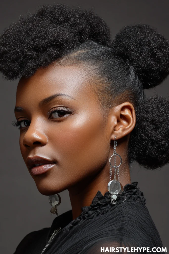 Two Low Puffs