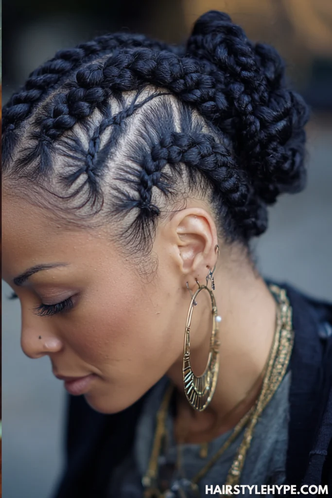 Zigzag Cornrows