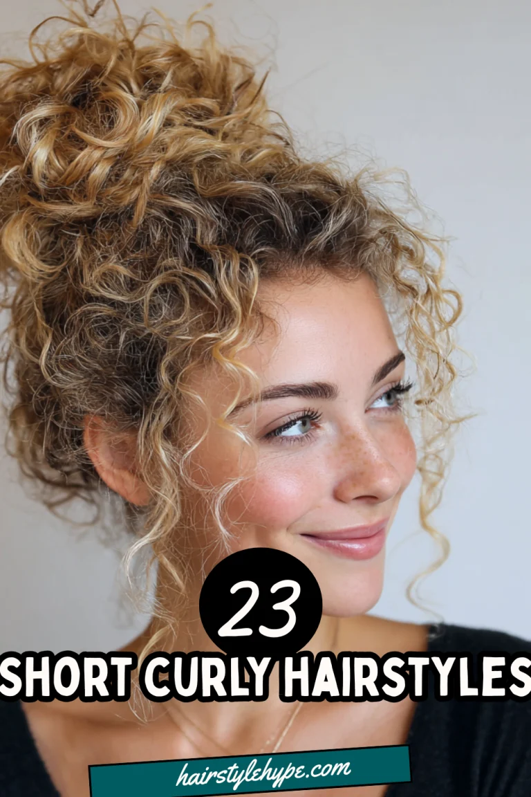 curly bun hairstyles
