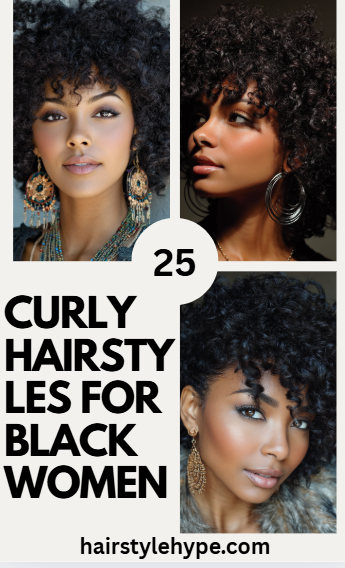curly hairstyles for black women