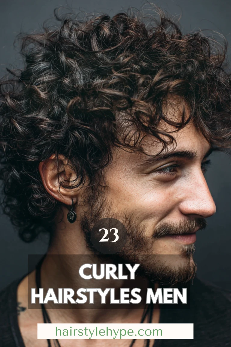 men's curly hairstyles