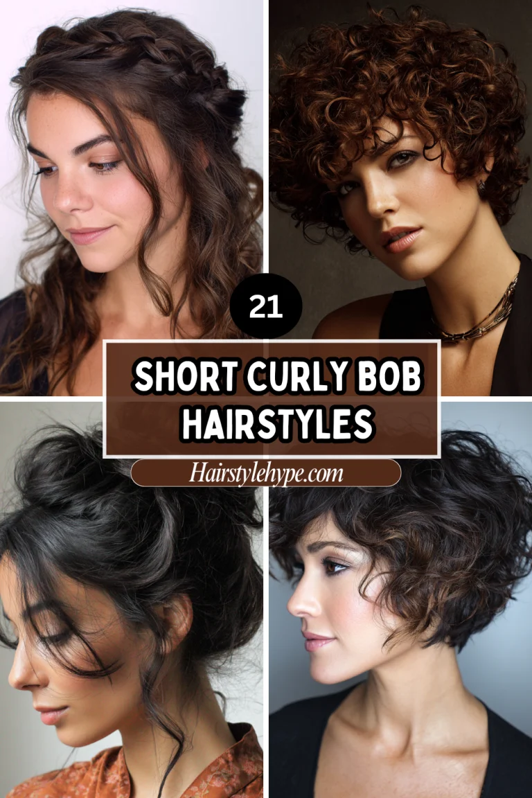 short curly bob hairstyles