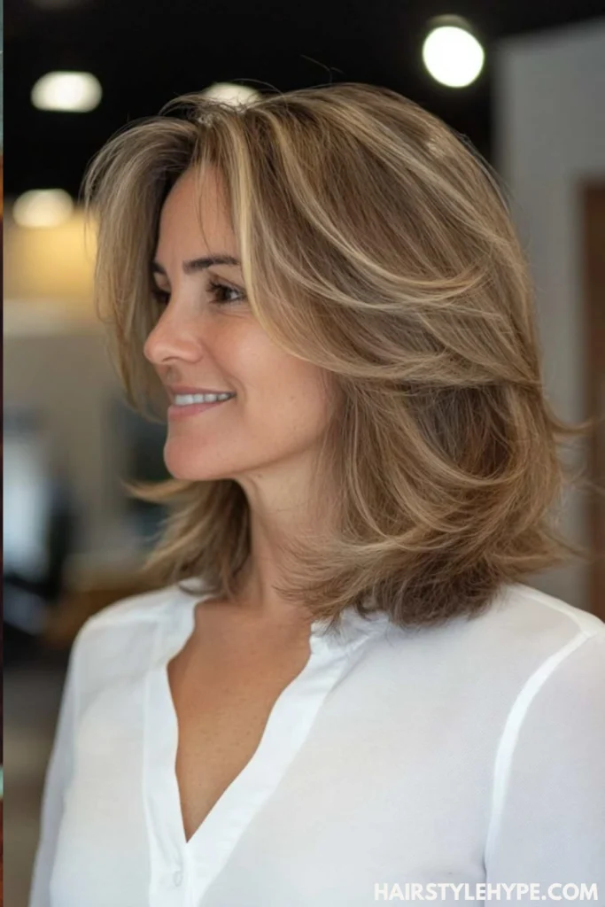 Bob Kitty Cut with Balayage