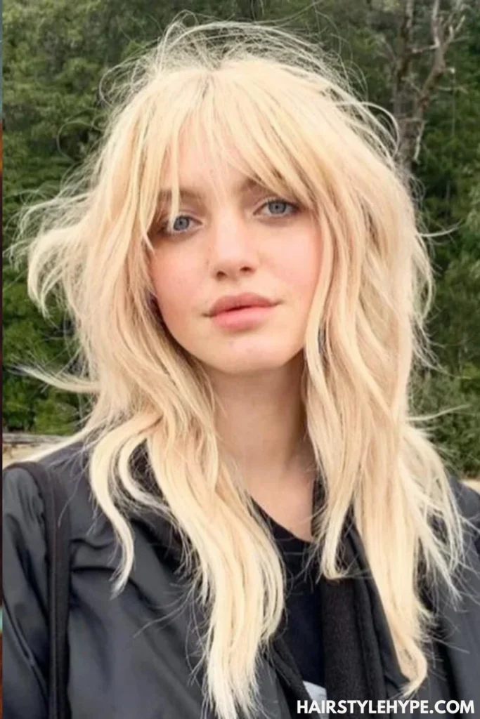  Curly Octopus Cut with Bangs