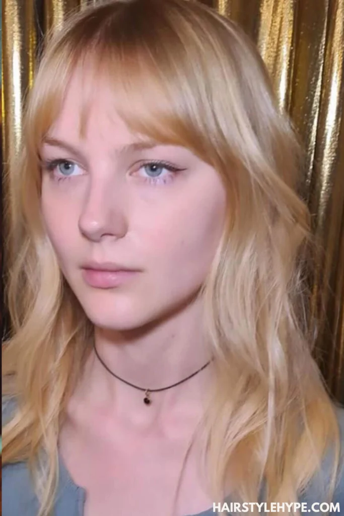  Long Blonde Kitty Cut