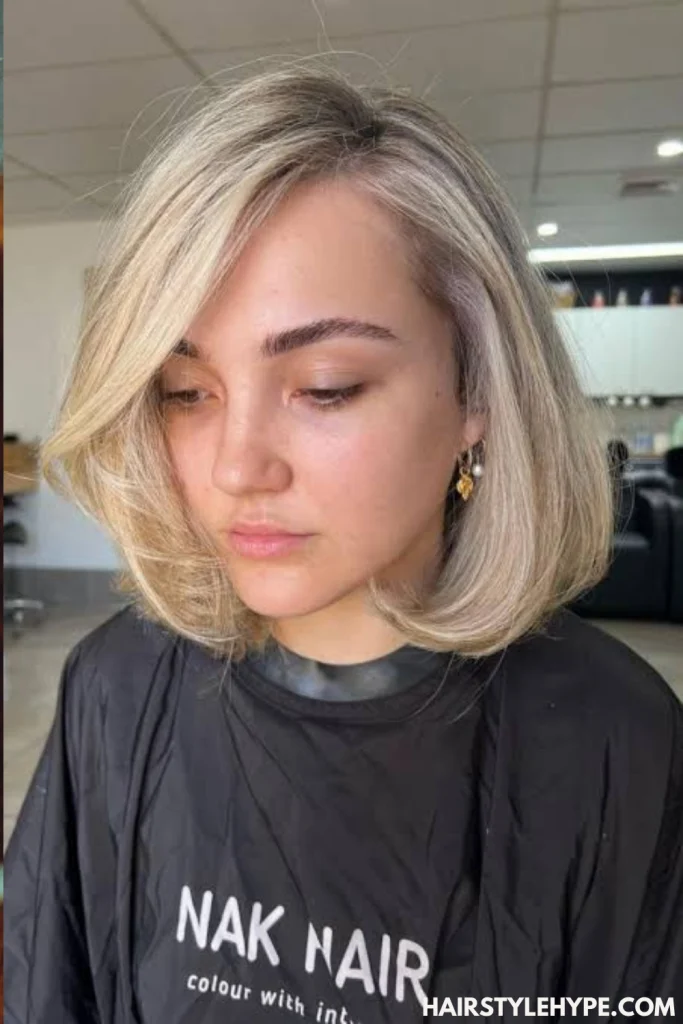 Old Money Bob with Side Part